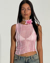 image of Rembita Top in Blurred Orchid Pink