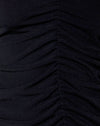 Image of Laras Bodycon Dress in Polycrepe Black