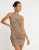 image of Robina Mini Dress in Oatmeal