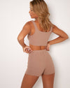 Image of Lou Hot Pant in Silver Mink in Modern Day Label Embro