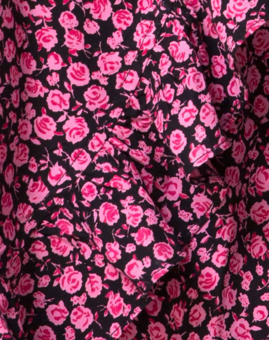 Image of Rica Dress in Ditsy Rose Pink