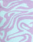 Knit Jagged Swirl Lavender and Mint