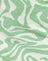 Knit Jagged Swirl Peppermint and Cream