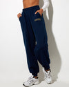 Image of Roider Jogger in Navy Angel Embro in Yellow