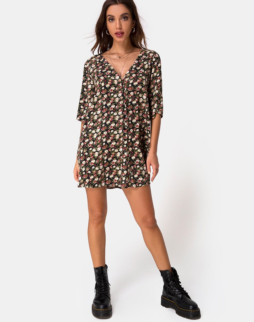 Image of Rosella Swing Dress in Courtney Floral