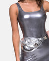 Image of Rosie Dress in Metallic Silver