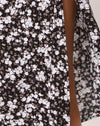 Image of Saika Midi Skirt in Dark Wild Flower