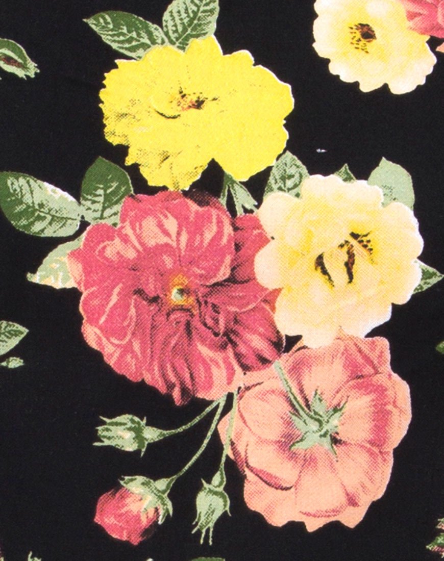 Image of Salista Slip Dress in Vintage Bloom