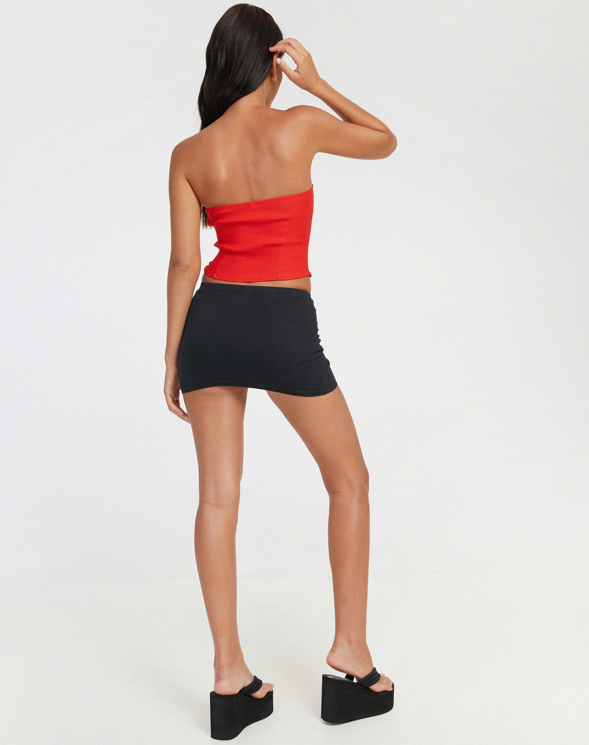 image of Salus Bandeau Top in Red