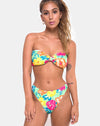 Image of Samara Bikini Top in Tropicana Floral