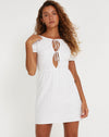 image of Sandira Mini Dress in White