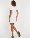 image of Sandira Mini Dress in White