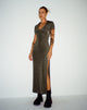 IMAGE OF Savita Maxi Dress in Dark Olive