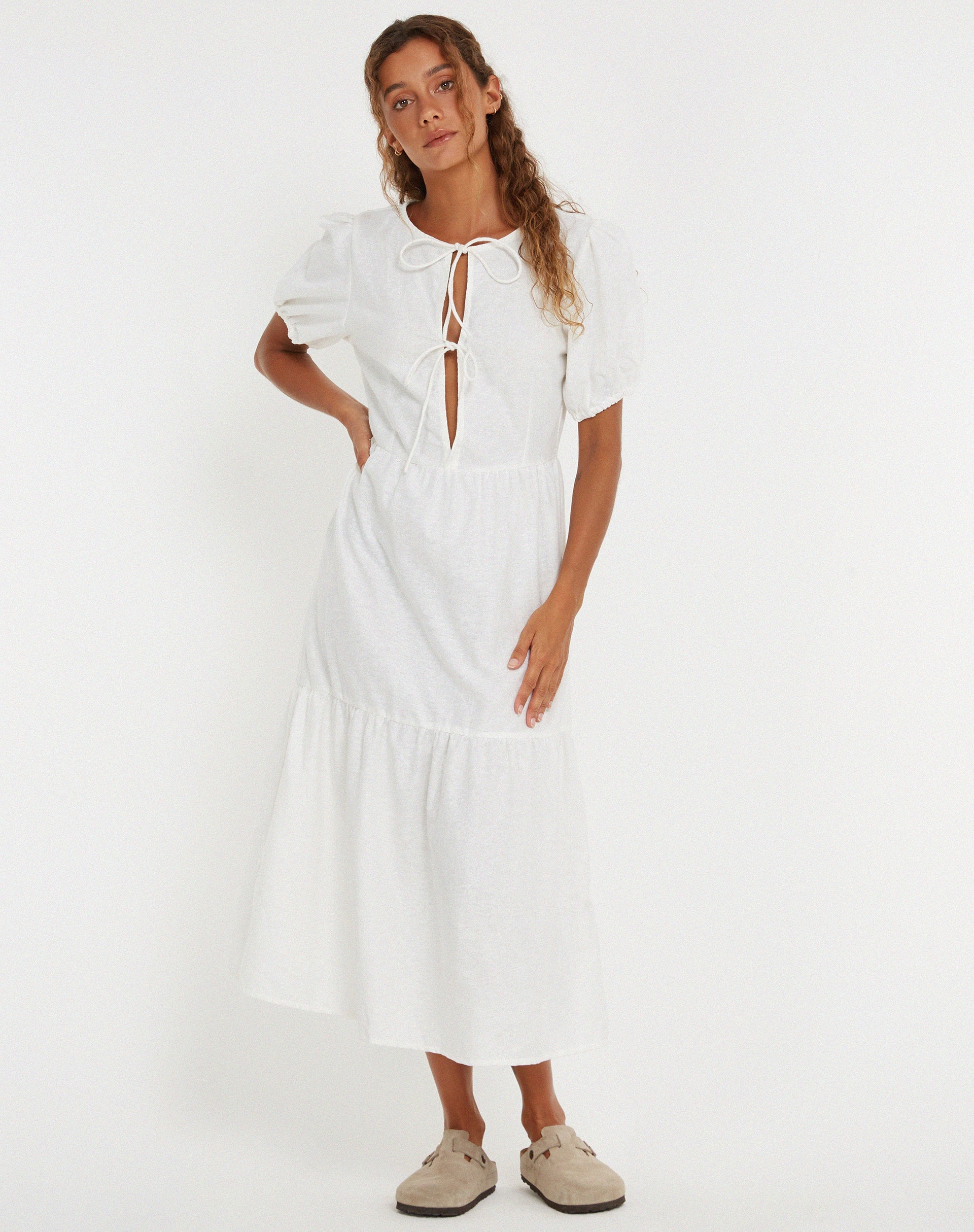 image of Sawyer Maxi Dress in White