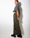Image of Sayan Maxi Skirt in Buttercup Black and Yellow