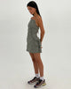 Image of MOTEL X JACQUIE Schmidt Mini Dress in Grey