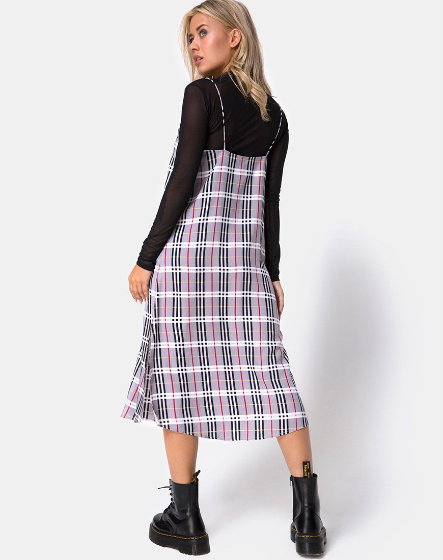 Image of Seama Dress in Heritage Check