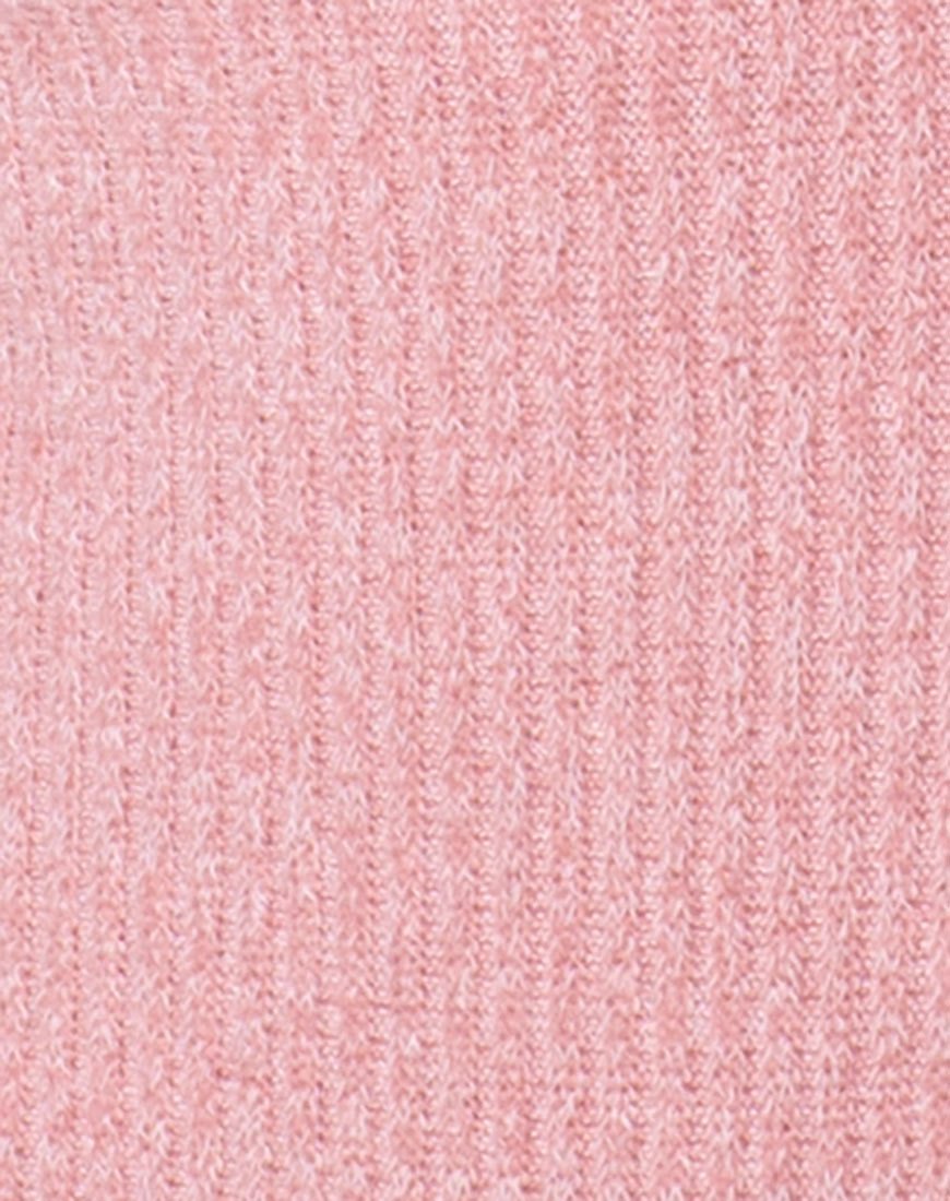 Image of Segina Bodice in Knit Crinkle Rib Pink
