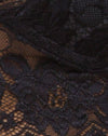 Image of Sejie Bralet Crop in Lace Black