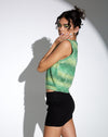 Image of MOTEL X OLIVIA NEILL Shaya Tank Top in Knit Green