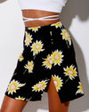 Image of Sheny Mini Skirt in Sunny Days Black