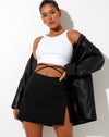 Image of Sheva Mini Skirt in Black