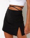 Image of Sheva Mini Skirt in Black