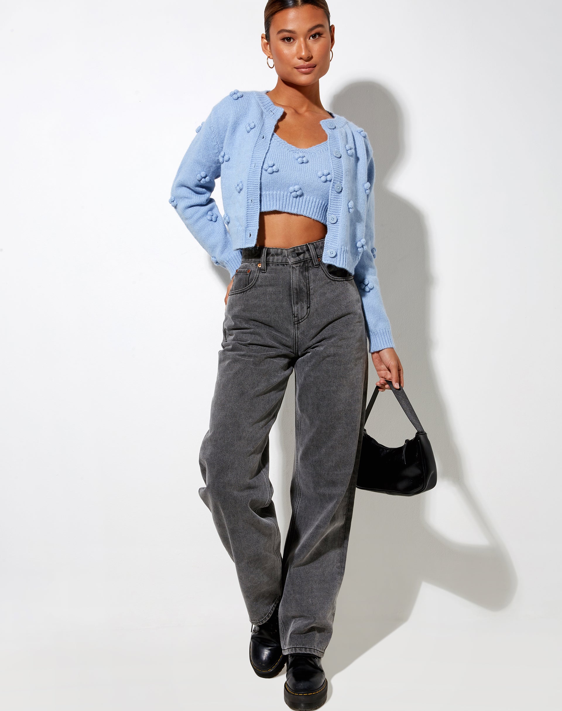 Image of Stevy Cardi in Baby Blue