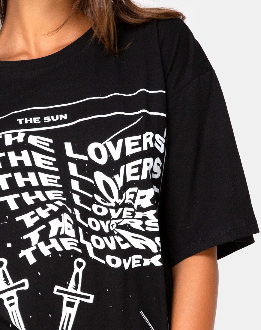 Image of Sunny Kiss Tee in The Sun, Lover and Soul