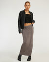 image of Tulus Maxi Skirt in Charcoal