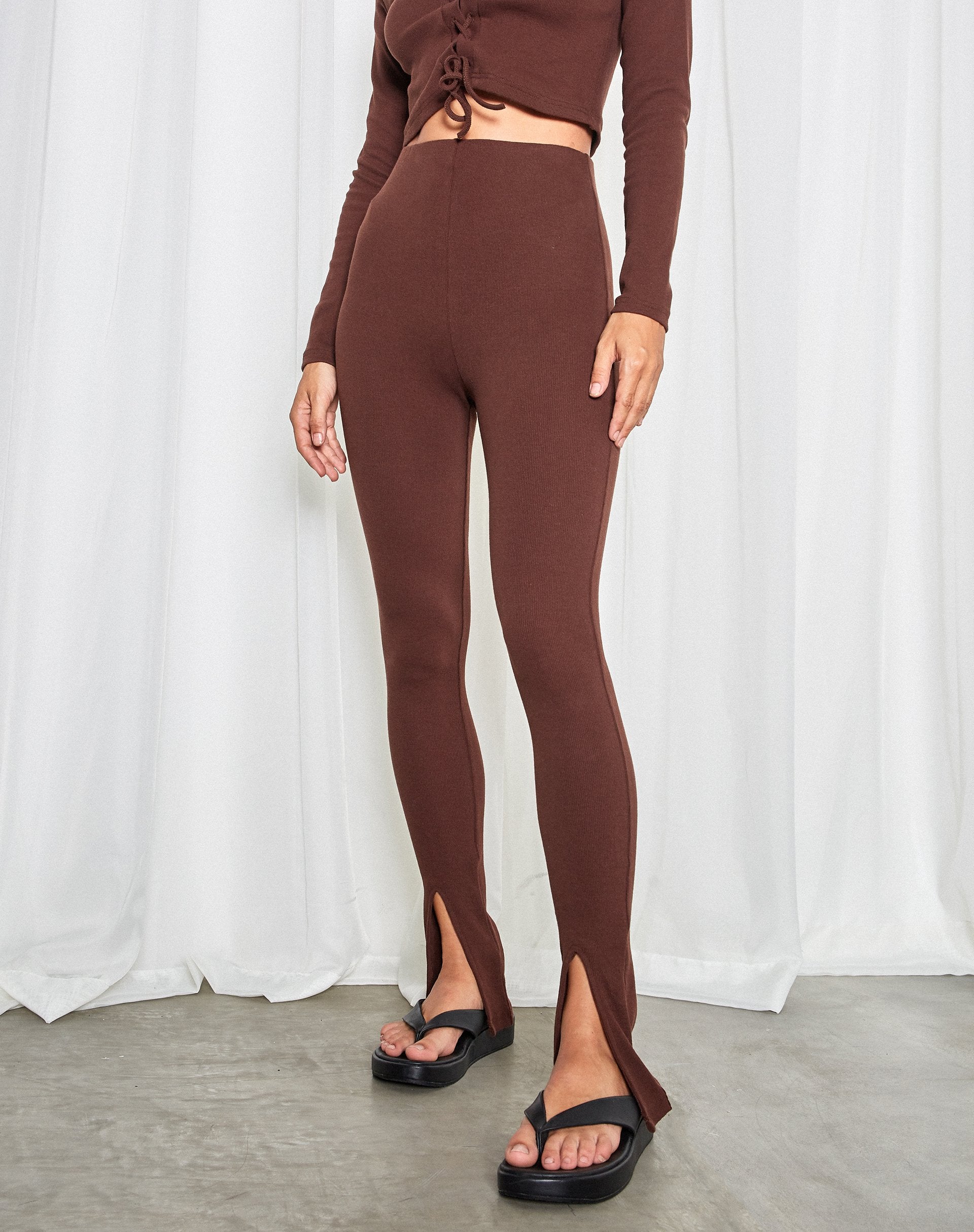 Image of Xaya Trouser in Brown