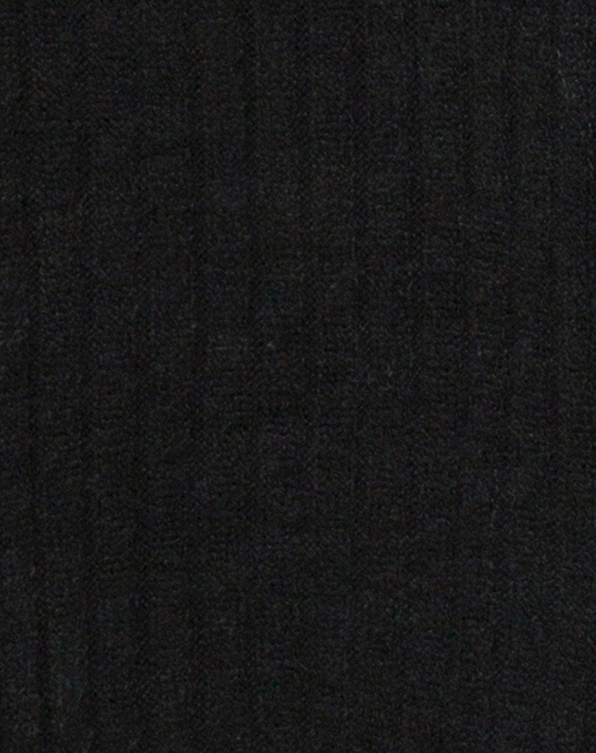 Image of Nizer High Neck Jumper in Black