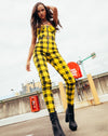 Image of Jolim Tapered Trouser in Winter Plaid Yellow