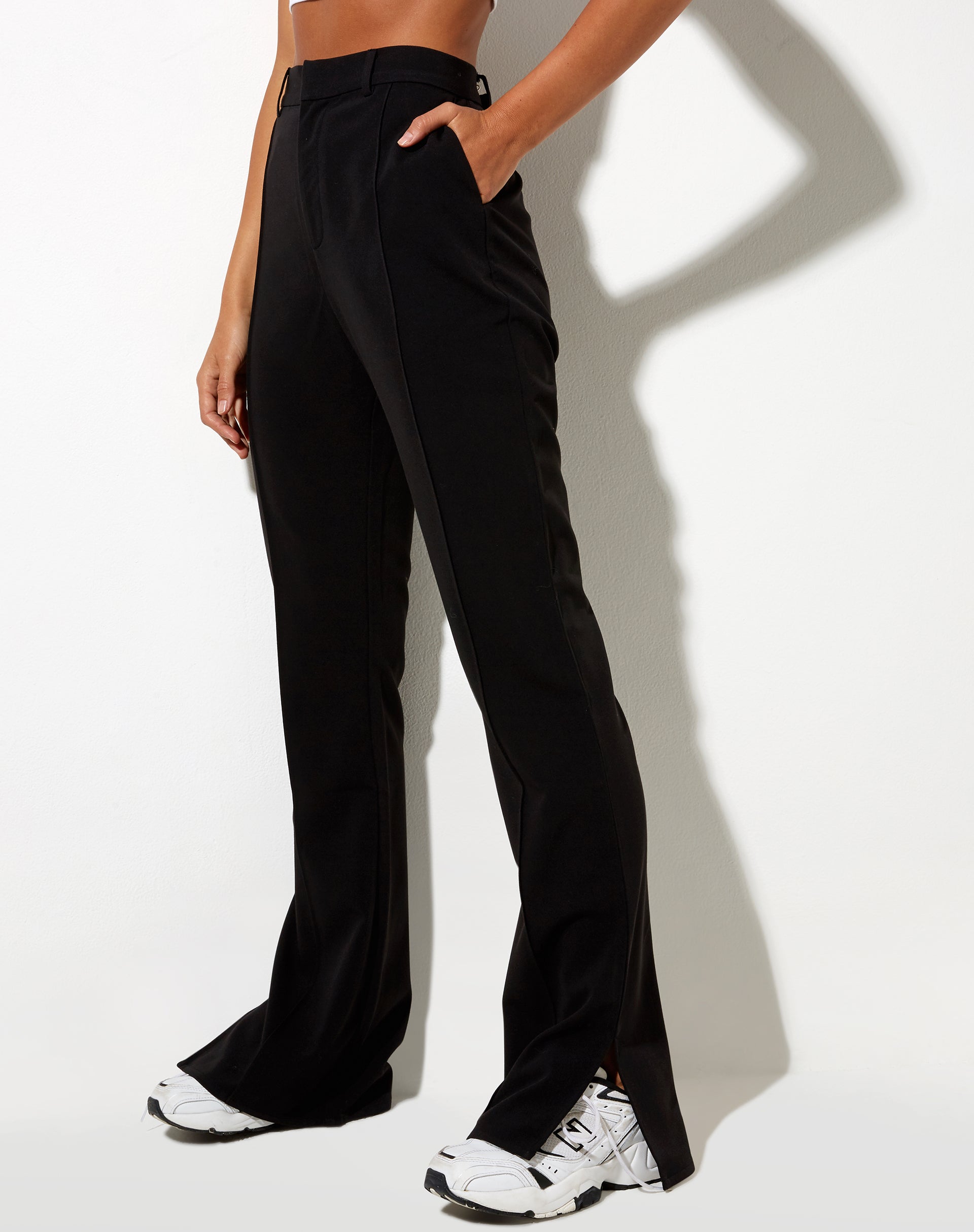 Image of Zovey Flare Trouser in Black