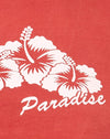 Lycra Red Hibiscus Paradise